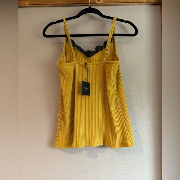 Mustard And Black Tank - Picture 2 of 3